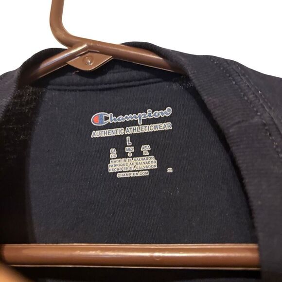 University Of North Carolina Wilmington Size Large Champion T-Shirt - Picture 3 of 4